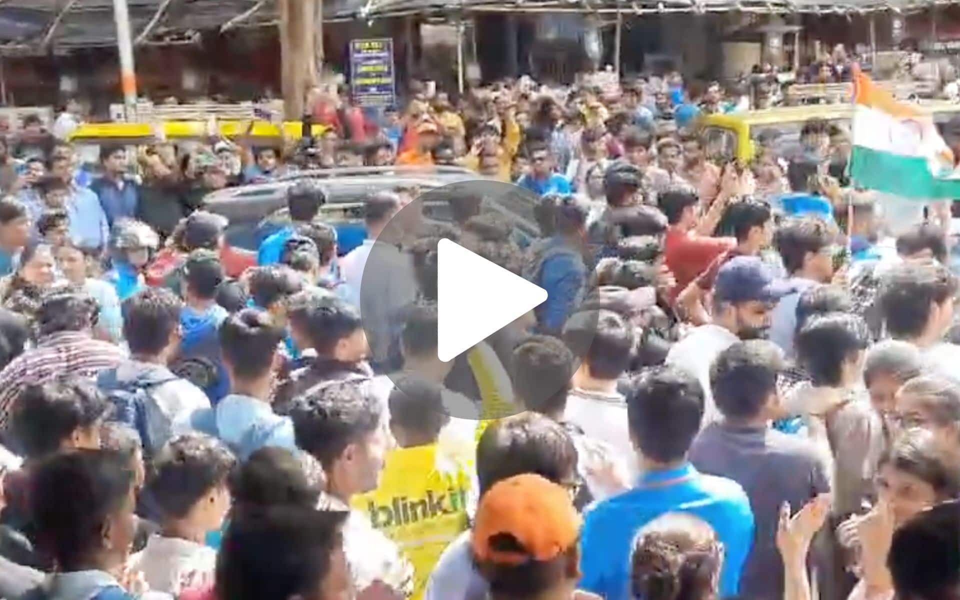 [Watch] Mumbai's Insane Craze For T20 World Cup 2024 Victory Parade Of Champion 'Team India'